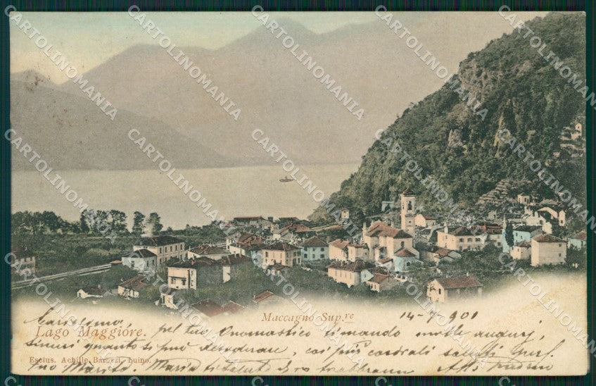 Varese Maccagno cartolina QK9531 – fronte