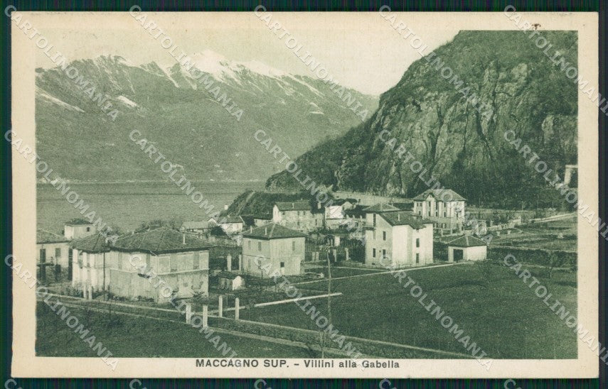 Varese Maccagno cartolina QK9542 – fronte