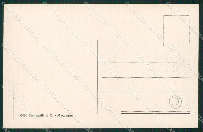 Varese Maccagno Battello cartolina QK9543 – retro