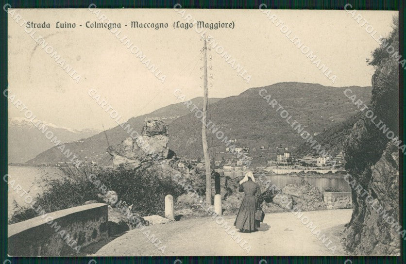 Varese Maccagno Luino Colmegna cartolina QK9561 – fronte