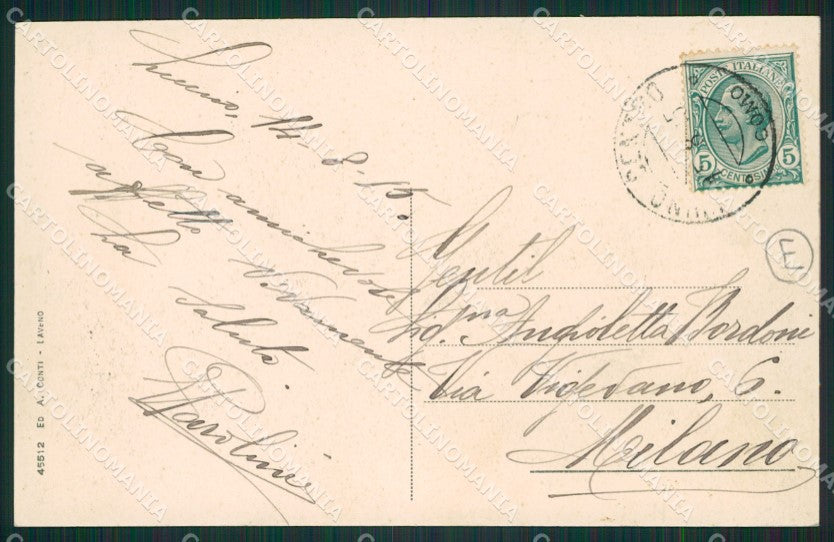 Varese Maccagno Luino Colmegna cartolina QK9561 – retro