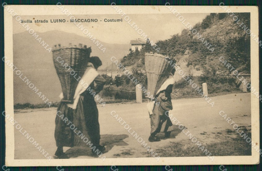 Varese Maccagno Luino Colmegna cartolina QK9576 – fronte