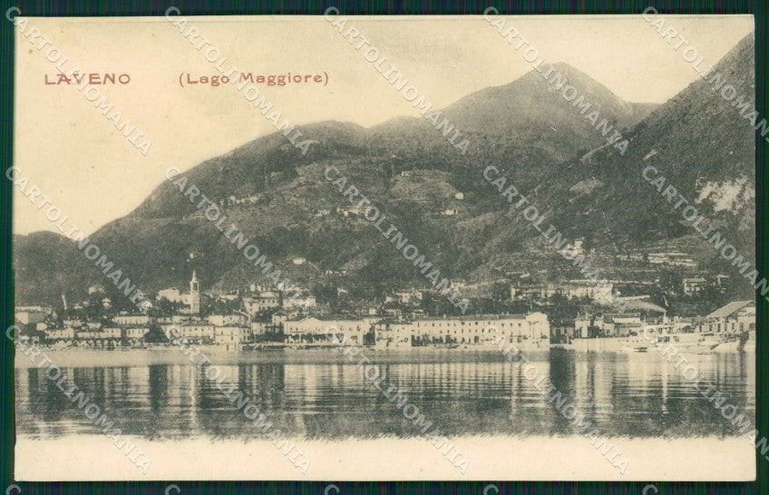 Varese Laveno cartolina QK9584 – fronte