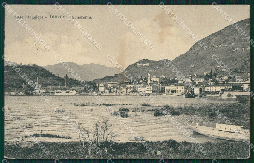 Varese Laveno cartolina QK9588 – fronte