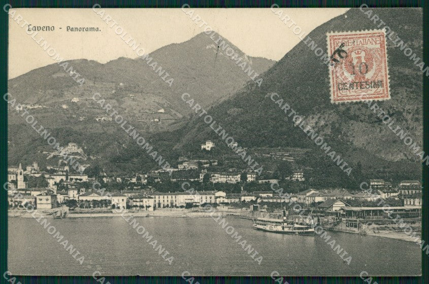 Varese Laveno cartolina QK9589 – fronte