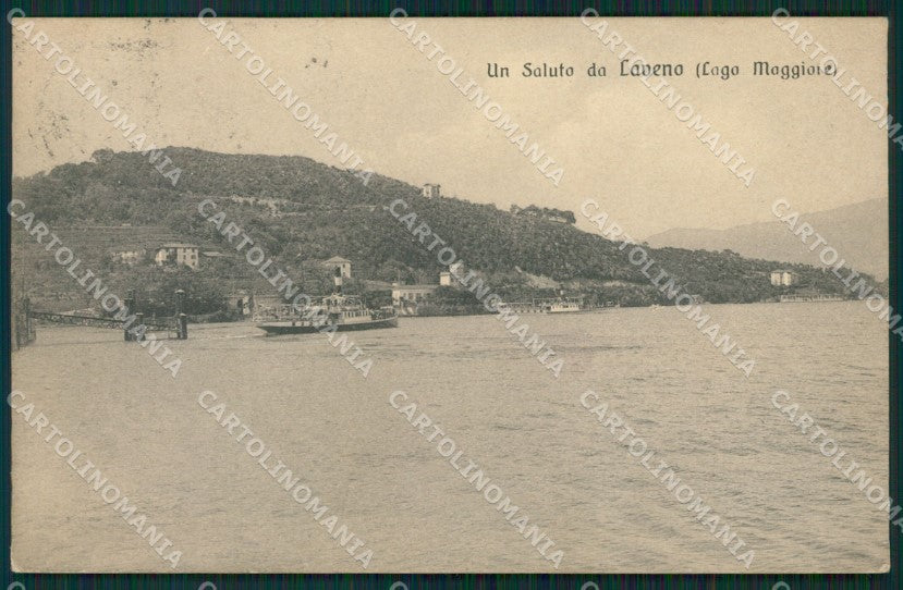 Varese Laveno cartolina QK9596 – fronte
