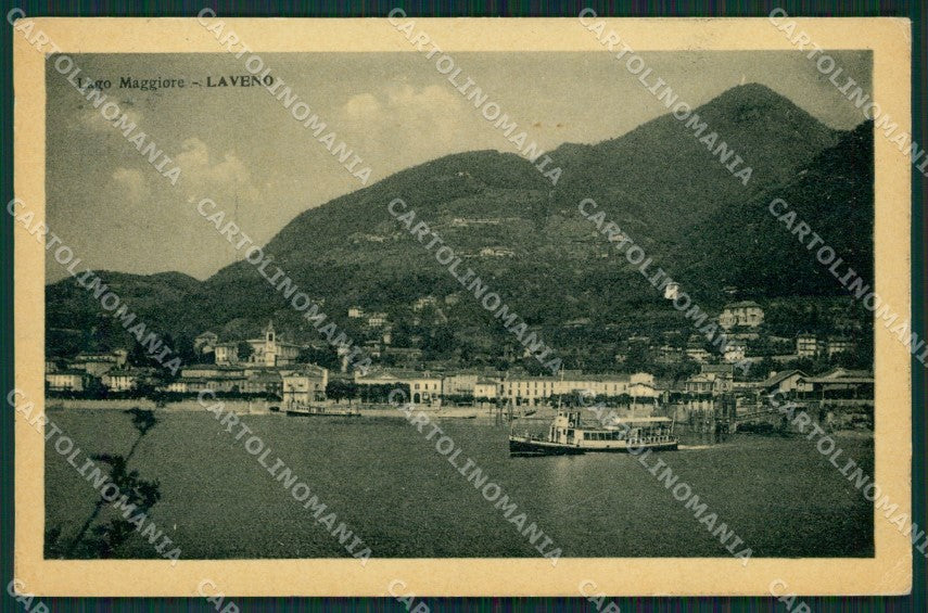 Varese Laveno cartolina QK9598 – fronte
