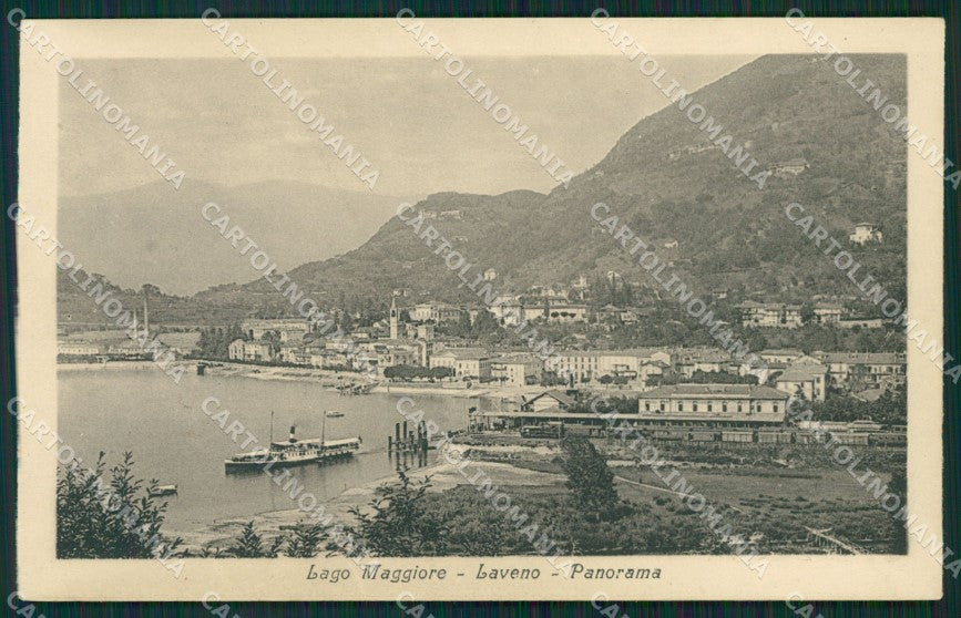 Varese Laveno cartolina QK9600 – fronte