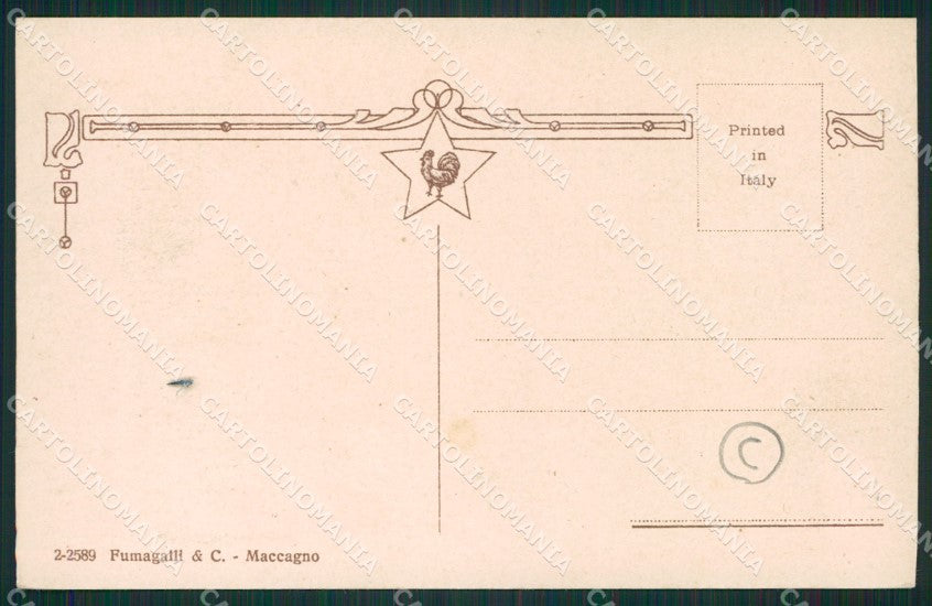 Varese Laveno Battello cartolina QK9603 – retro