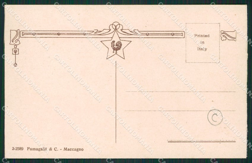 Varese Laveno Battello cartolina QK9605 – retro