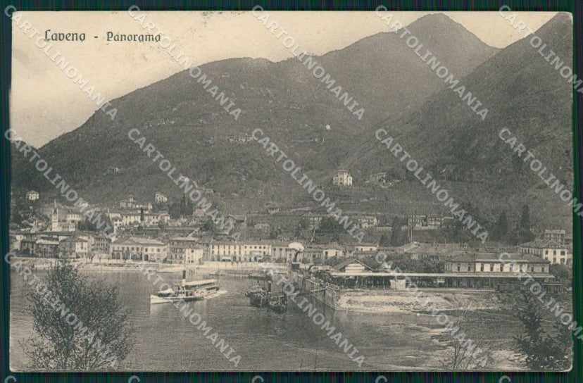 Varese Laveno cartolina QK9606 – fronte