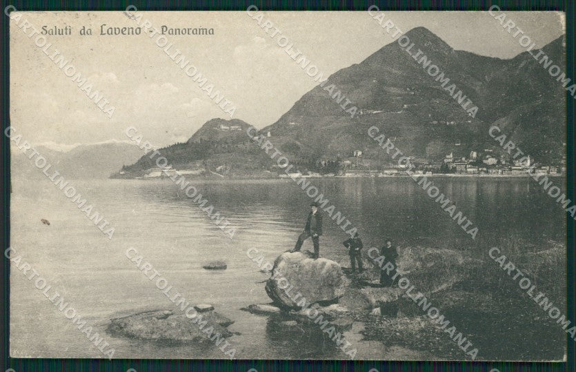 Varese Laveno ANGOLINO SCOLLATO cartolina QK9608 – fronte