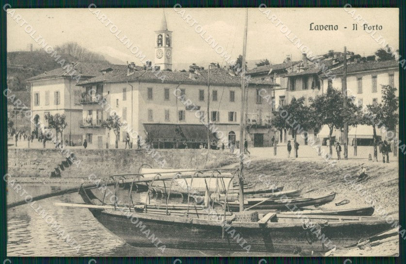 Varese Laveno cartolina QK9609 – fronte