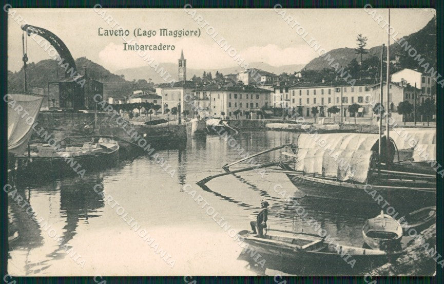 Varese Laveno cartolina QK9611 – fronte