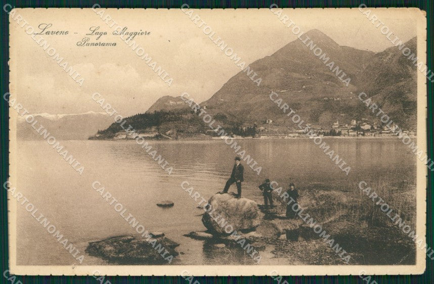 Varese Laveno PIEGHE cartolina QK9613 – fronte