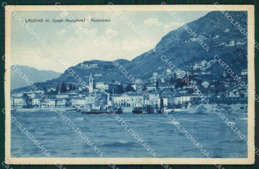 Varese Laveno cartolina QK9614 – fronte
