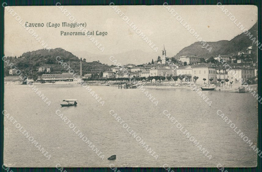 Varese Laveno PIEGA cartolina QK9618 – fronte