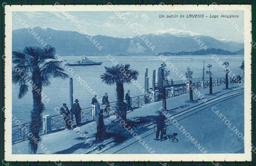 Varese Laveno Battello STRAPPINO cartolina QK9621 – fronte