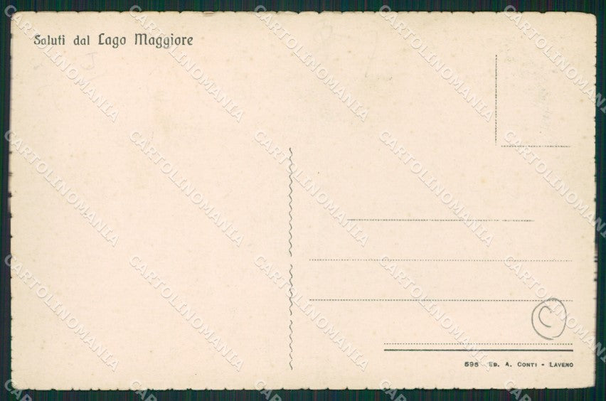 Varese Laveno Costumi cartolina QK9627 – retro