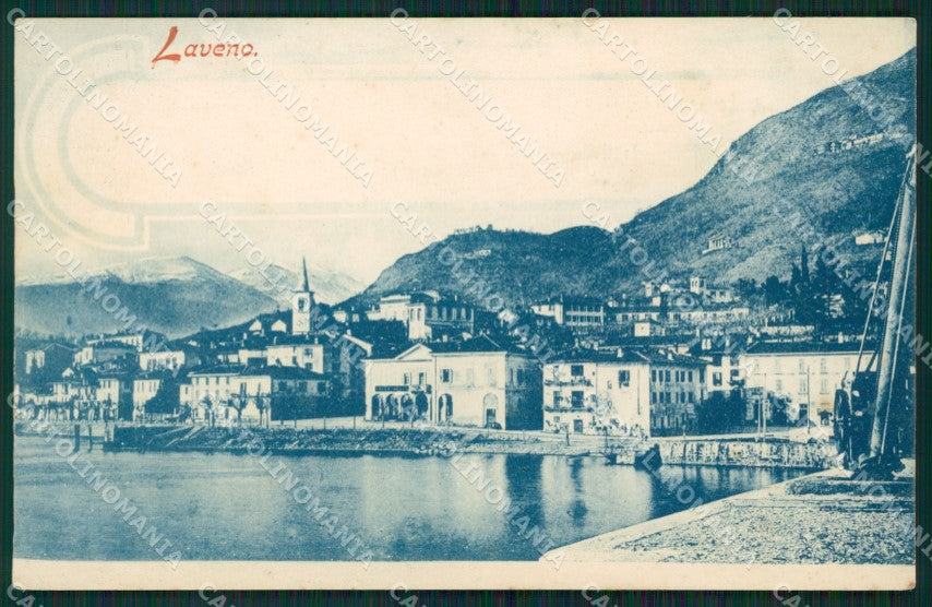 Varese Laveno cartolina QK9628 – fronte