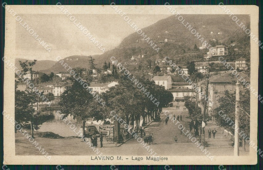 Varese Laveno cartolina QK9672 – fronte