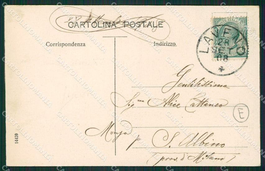 Varese Laveno Saluti da cartolina QK9673 – retro
