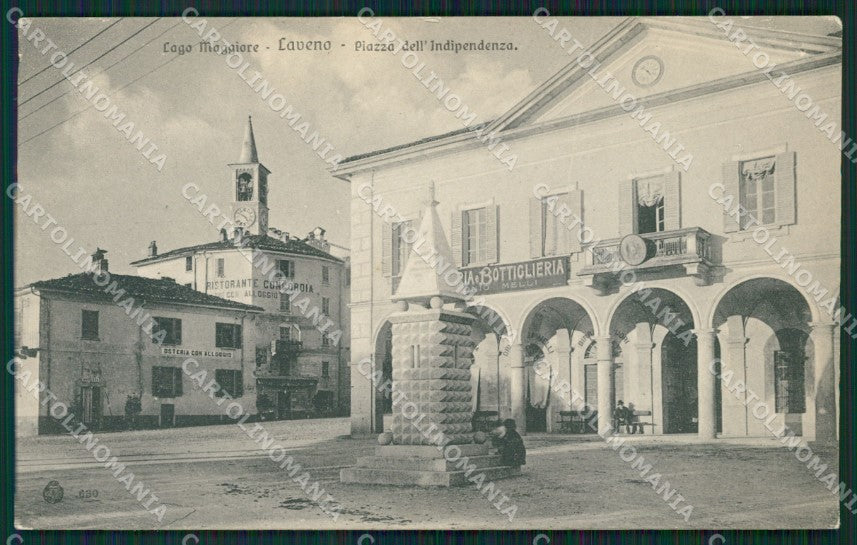 Varese Laveno cartolina QK9676 – fronte