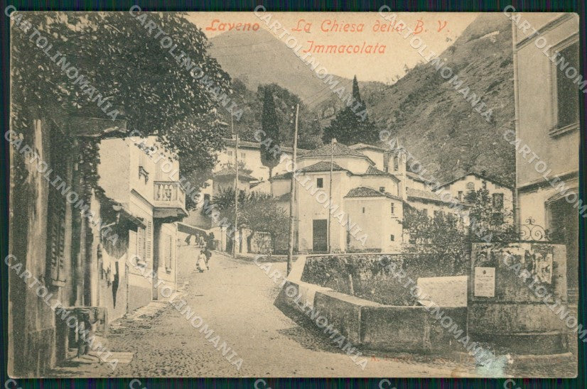 Varese Laveno MACCHIA cartolina QK9681 – fronte