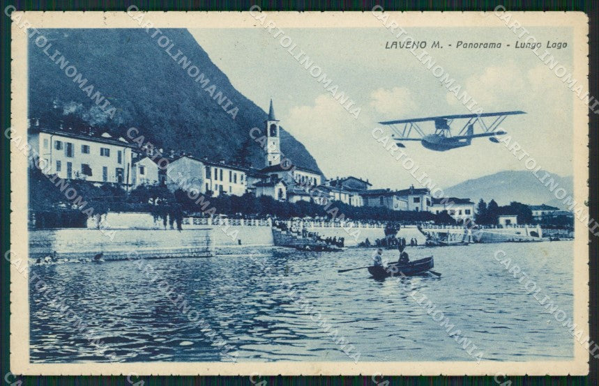 Varese Laveno Idrovolante cartolina QK9688 – fronte