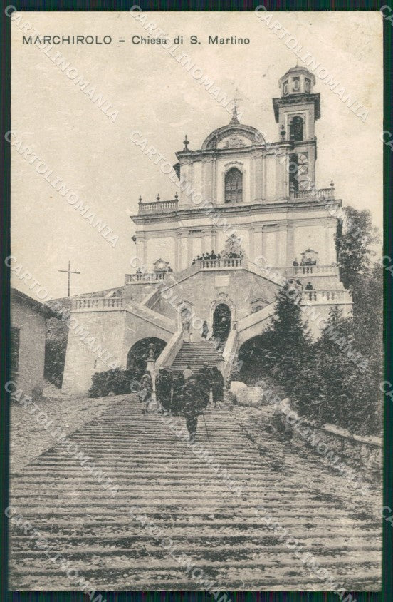 Varese Marchirolo ABRASA PIEGA cartolina QK9702 – fronte