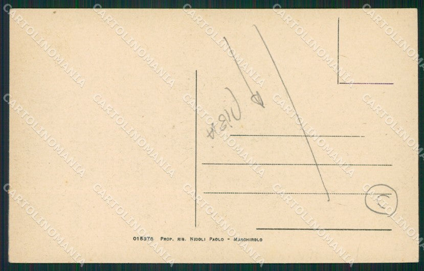 Varese Marchirolo PIEGA cartolina QK9707 – retro