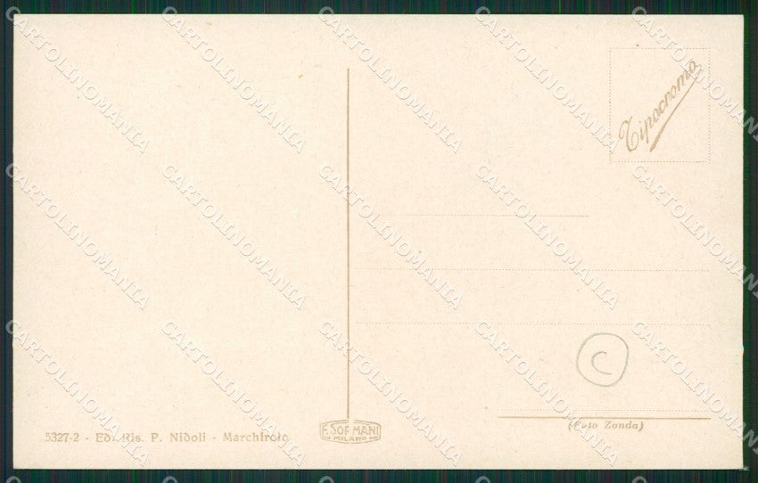 Varese Marchirolo Stazione cartolina QK9713 – retro