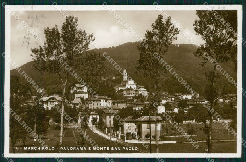Varese Marchirolo foto cartolina QK9715 – fronte