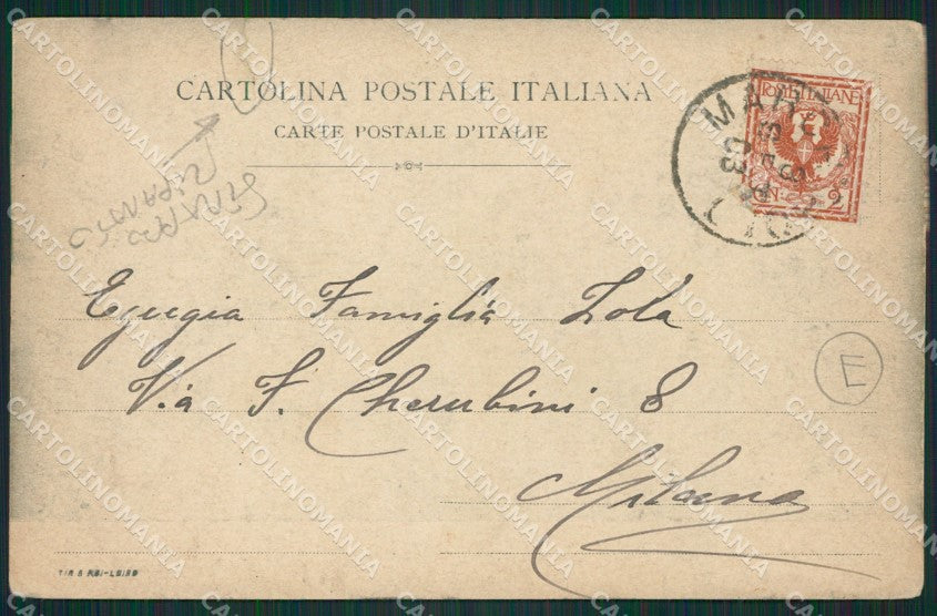 Varese Marchirolo STRAPPINO cartolina QK9729 – retro
