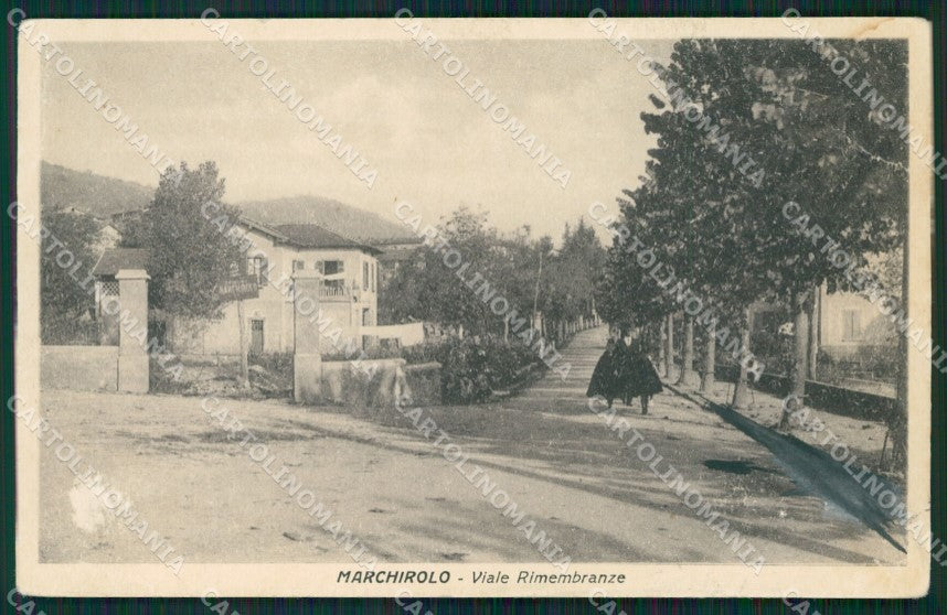 Varese Marchirolo MACCHIA ABRASA cartolina QK9736 – fronte