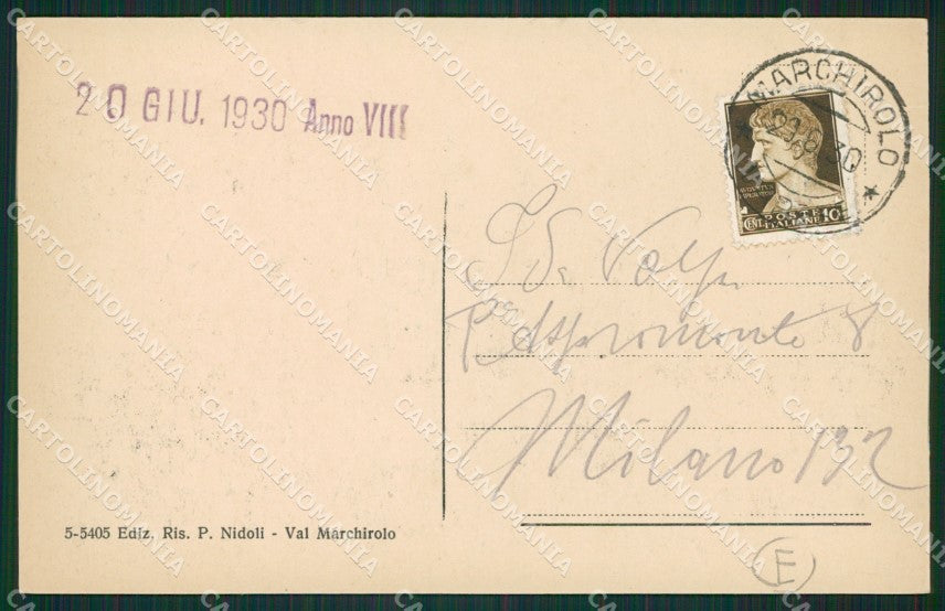 Varese Marchirolo cartolina QK9738 – retro
