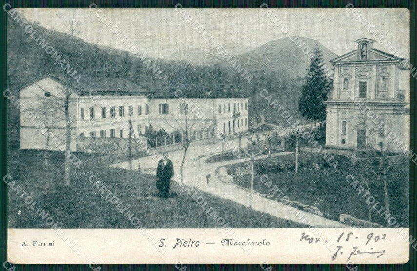 Varese Marchirolo PIEGA cartolina QK9740 – fronte