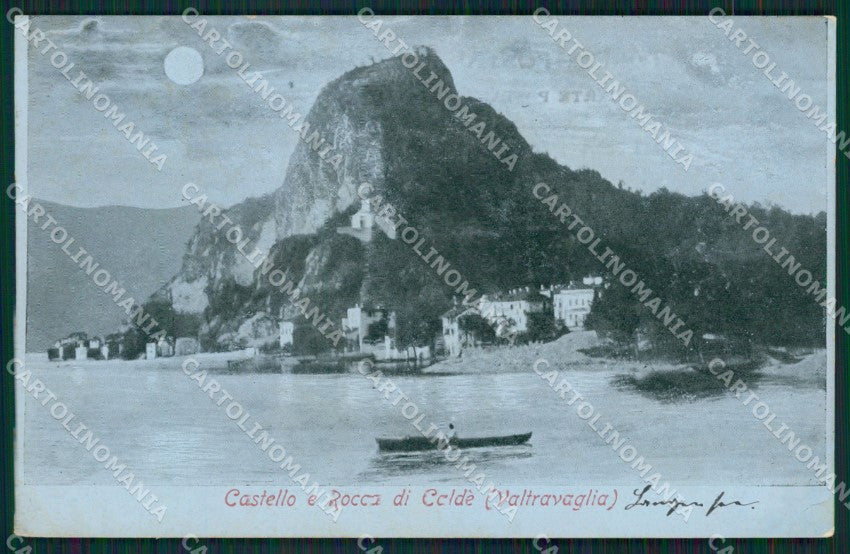 Varese Caldè Chiaro di Luna cartolina QK9750 – fronte