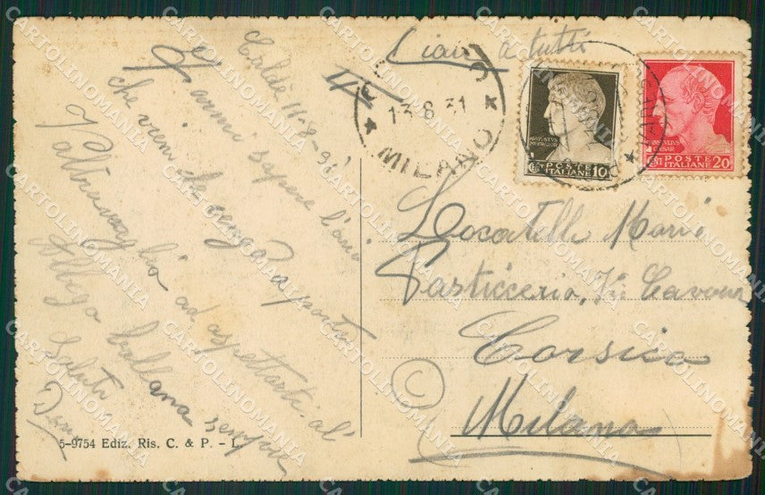 Varese Caldè cartolina QK9752 – retro