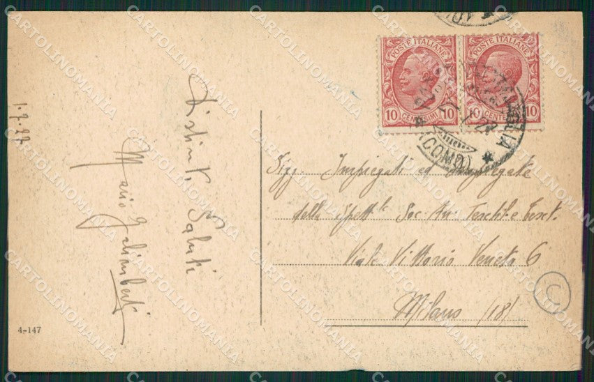 Varese Caldè cartolina QK9757 – retro