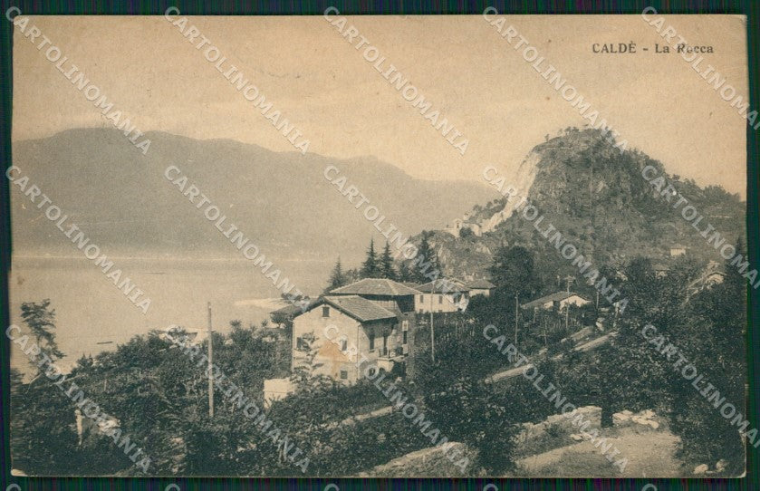 Varese Caldè PIEGA cartolina QK9760 – fronte