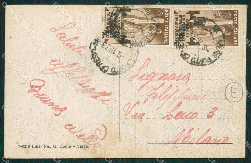 Varese Viggiù cartolina QK9766 – retro