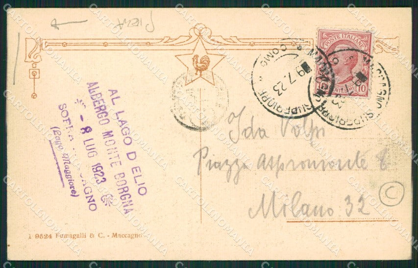 Varese Armio PIEGA cartolina QK9774 – retro
