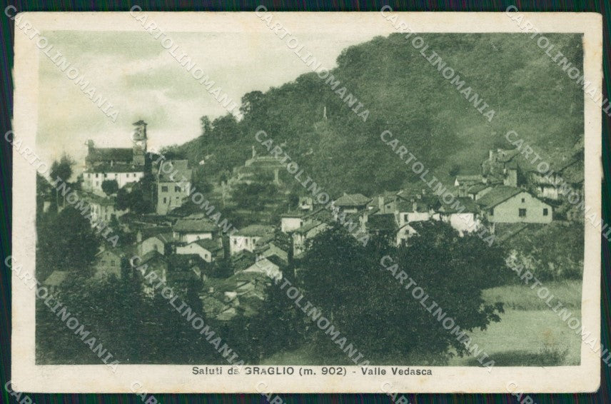 Varese Graglio cartolina QK9785 – fronte