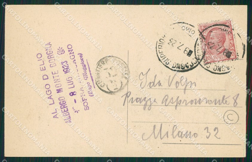 Varese Graglio cartolina QK9786 – retro