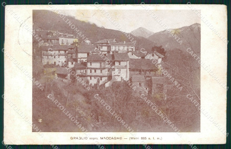 Varese Graglio MACCHIE cartolina QK9791 – fronte