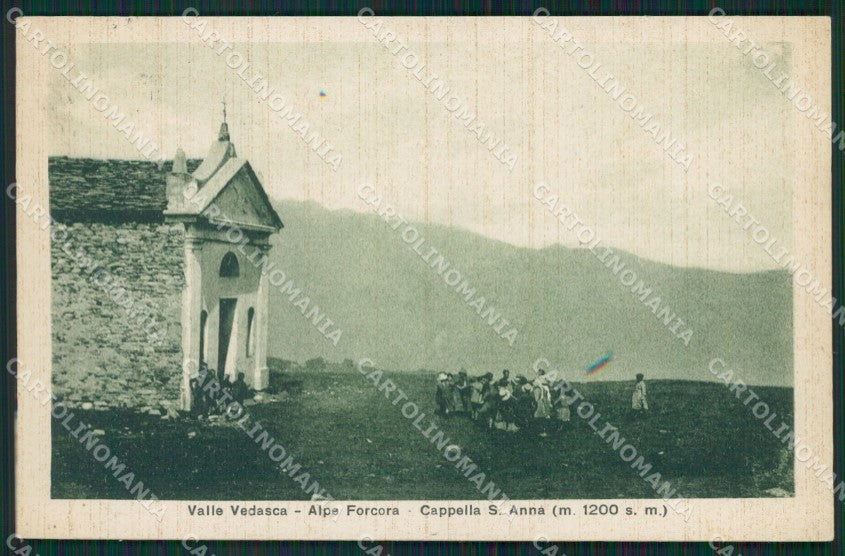 Varese Graglio Alpe Forcora cartolina QK9794 – fronte