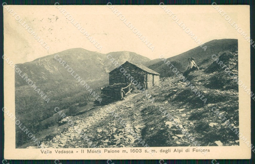 Varese Val Veddasca Alpe Forcora Monte Paione cartolina QK9798 – fronte
