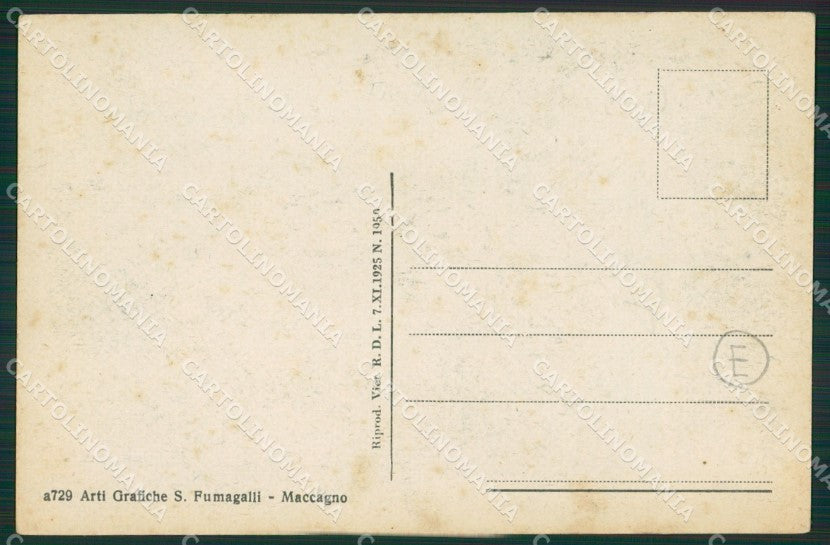 Varese Garabiolo cartolina QK9801 – retro