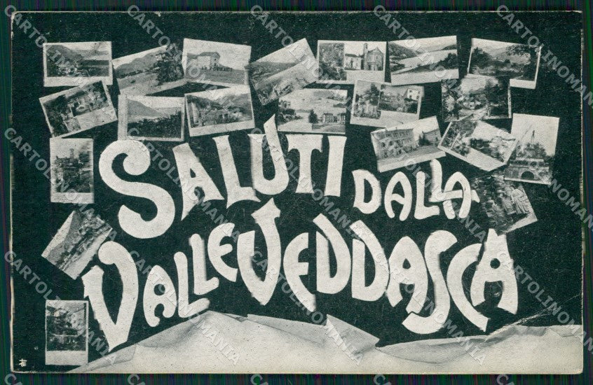 Varese Val Veddasca Saluti da PIEGA cartolina QK9802 – fronte
